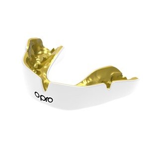 OPRO Chránič zubů Instant Custom Fit Solids (Bílá)
