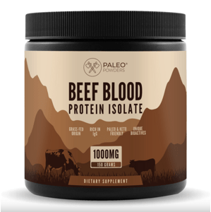 Paleo Powders Beef Blood Protein Isolate (grass-fed), 150 g
