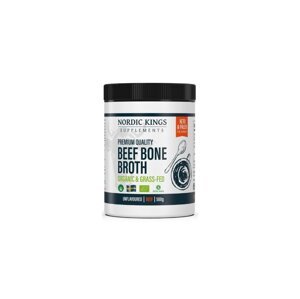 Nordic Kings - Prémiový hovězí vývar z kostí v prášku v BIO Grass-fed kvalitě, 500 g