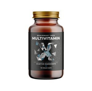BrainMax Men Multivitamin, multivitamín pro muže, 90 rostlinných kapslí