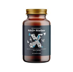 BrainMax NAD+ RiaGev, 750 mg, 100 rostlinných kapslí