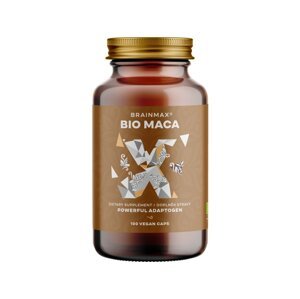BrainMax BIO Maca, 740 mg, 100 rostlinných kapslí