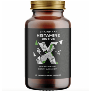 BrainMax Histamine Biotics, Histamin Probiotika, 60 enterosolventních kapslí
