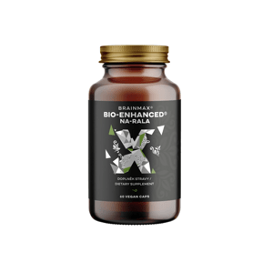 BrainMax Bio-Enhanced® Na-RALA, aktivní kyselina lipoová, 60 rostlinných kapslí