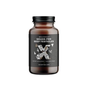 BrainMax Grass-Fed Beef testicles, hovězí varlata, 240 kapslí