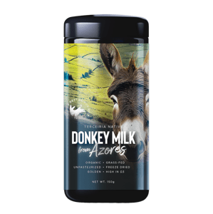 Nepasterizované BIO Oslí Mléko (Terceira) (CZ-BIO-002) Hmotnost: 900 g