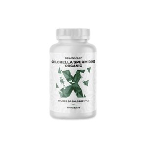 BrainMax Chlorella Spermidine Organic Hmotnost: 500 tablet