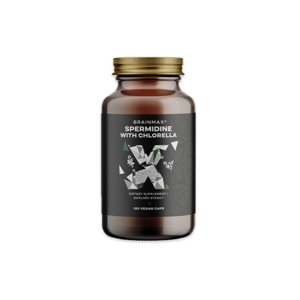 BrainMax Spermidine Chlorella, 100 rostlinných kapslí