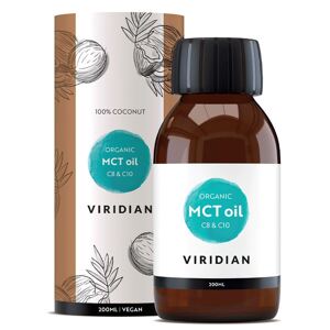 Viridian Nutrition MCT Oil 200ml Organic