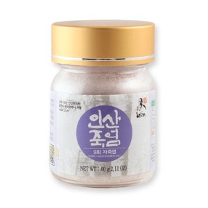 9X Korejská fialová bambusová sůl, 60 g Obsah: Sypká