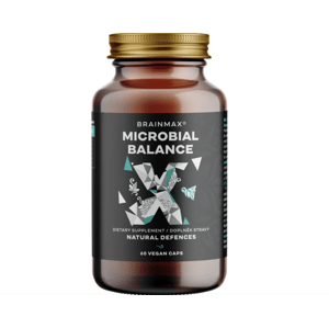 BrainMax Microbial Balance, 60 rostlinných kapslí