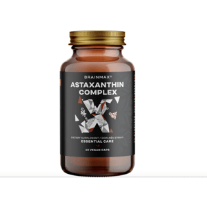 BrainMax Astaxanthin Complex, 60 rostlinných kapslí