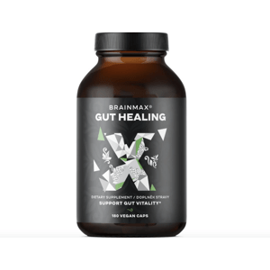 BrainMax Gut Healing, Střeva a trávení, 180 rostlinných kapslí