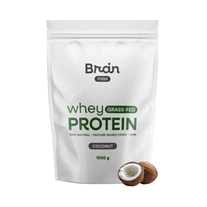 BrainMax Grass-fed Whey Protein, 1000 g Příchuť: Kokos