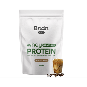 BrainMax Grass-fed Whey Protein, 1000 g Příchuť: Ledová káva