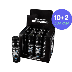 BrainMax NeuroShot, 100 ml Obsah: 12 kusů