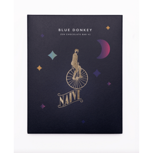 Naive BLUE Donkey Čokoláda - Spánková oslí darkmilk ZEN v2 (bez cukru), 50 g
