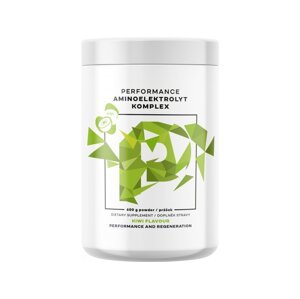 BrainMax Performance Amino Elektrolyt Komplex, EAA + Elektrolyty, 600g, kiwi
