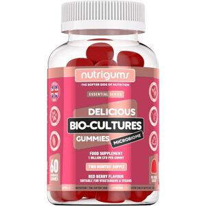 Nutrigums EXP 8/2025 Bio-Cultures Microbiome 60 gummies