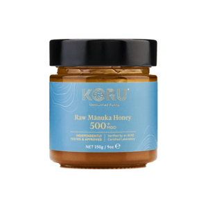 KORU RAW Manuka, MGO 500+, 250g