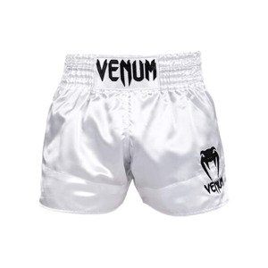 Venum Classic Muay Thai Shorts - White/Black Velikost: XL
