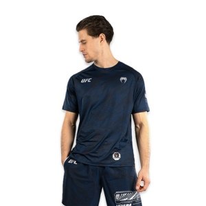 UFC Fusion by Venum Fight Week Men’s Dry-Tech T-Shirt - Oceanic Blue Velikost: XXL