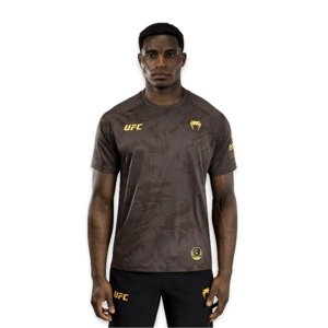 UFC Fusion by Venum Fight Week Men’s Dry-Tech T-Shirt - Earthen Brown Velikost: XL