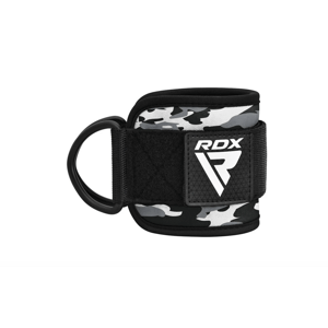 RDX Sports RDX A4 Kotníkové popruhy na posilovací kladku, camo šedé