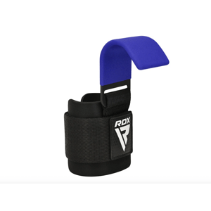 RDX Sports RDX W5 Vzpěračské trhačky s háky, modré